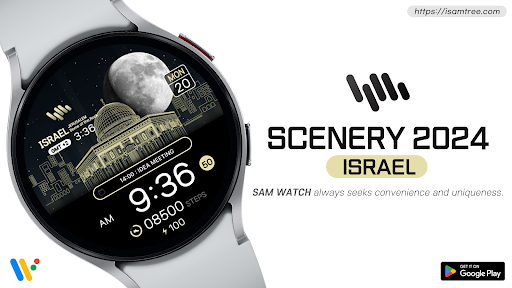 Android application SamWatch Scenery 2024 Israel screenshort