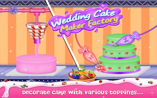 Chocolate Wedding Cake Factory :Dessert Maker Game para Android