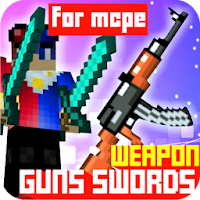 Guns and Swords Mod for MCPE - Weapons Addon