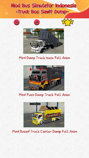 Mod Truk Bos Sawit Dump Bussid