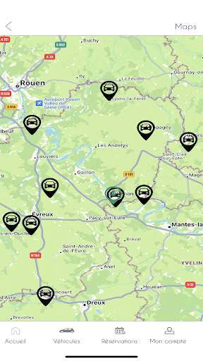 Courteasy location de voitures Screen 3