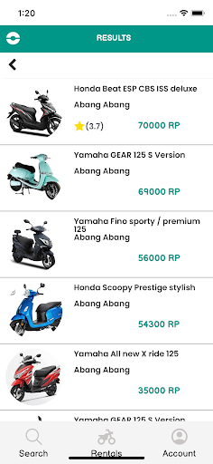 OuiScoot - Scooter rental Screen 3