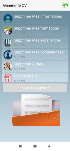 Mon CV Screen 3