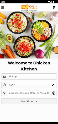Android application Chicken Kitchen screenshort