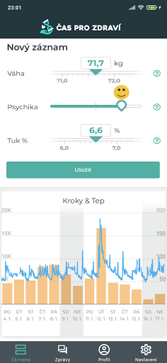 Čas pro zdraví Screen 3
