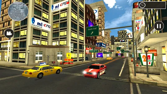 Extreme City Crazy Taxi Game