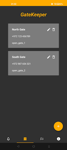 GateKeeper Screen 2