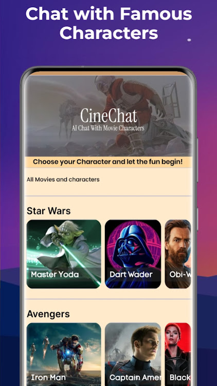 CineChat - Movie Character AI - 1.0 - (Android)