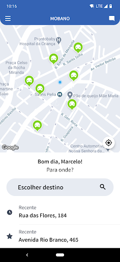 Android application MOBANO screenshort