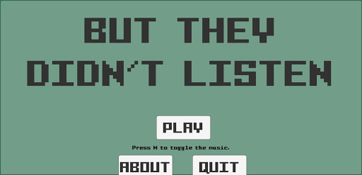 Android application But they didn't listen... screenshort