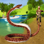 Cover Image of 下载 Hungry Anaconda Snake Sim 3D  APK
