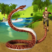 Hungry Anaconda Snake Sim 3D