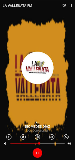 La Vallenata FM - Online Screen 2