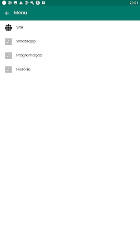 Android application Radio Girassol screenshort