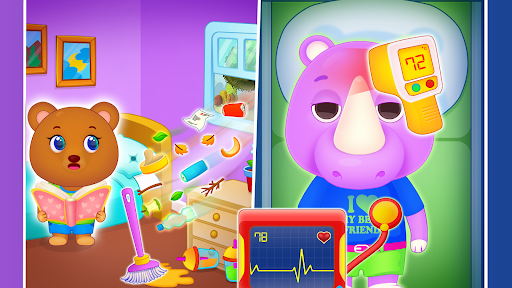 Android application Pet animal fun game for kids screenshort
