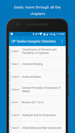 Android application Op Tandon Inorganic Chemistry screenshort
