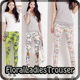 Floral Ladies Trouser icon