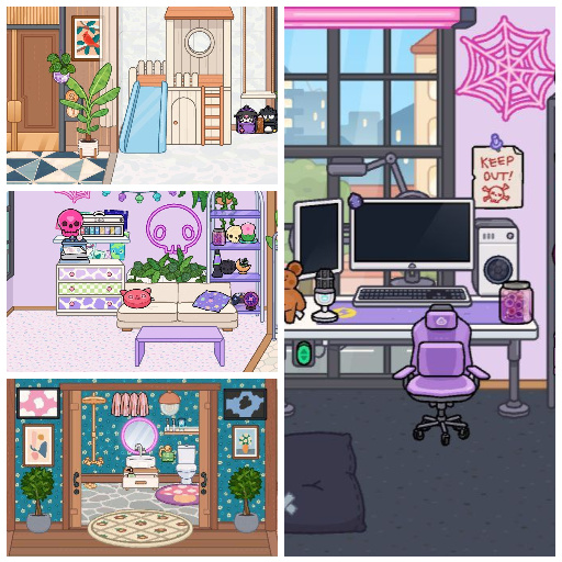 Aesthetic Toca Boca Room Ideas Screenshot 4 - AppWisp.com