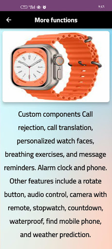Smart watch S8 Ultra guide Screen 2