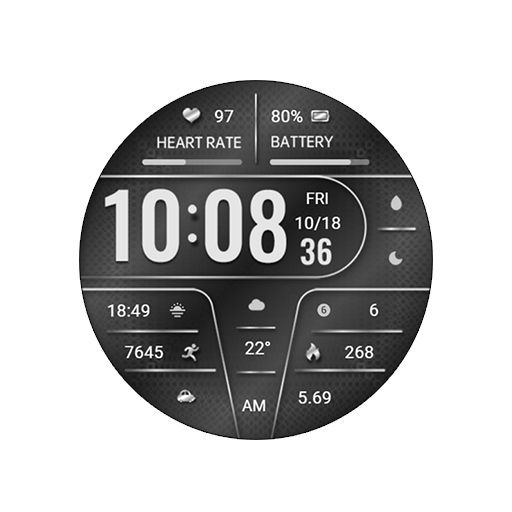 Metallic texture For Wear OS - AppWisp.com