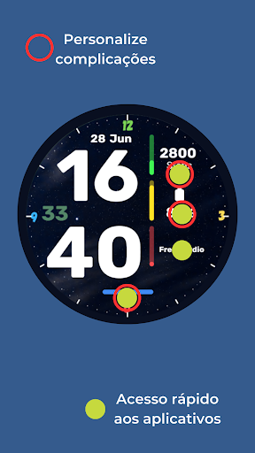 Android application Big Digital 2 Watch Face screenshort