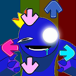Cover Image of Descargar Rainbow Friends FNF Mod  APK