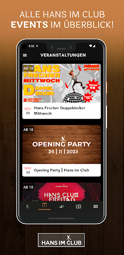 Hans im Club Screen 2