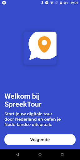Android application SpreekTour screenshort
