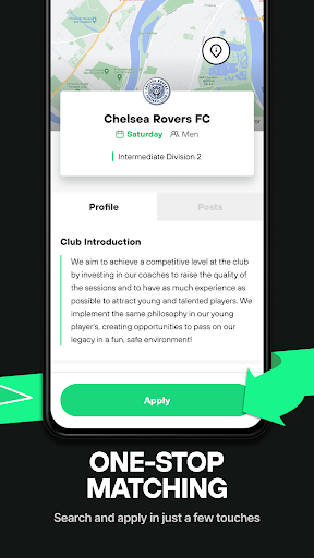 Matchark: Find Players & Clubs Screen 3