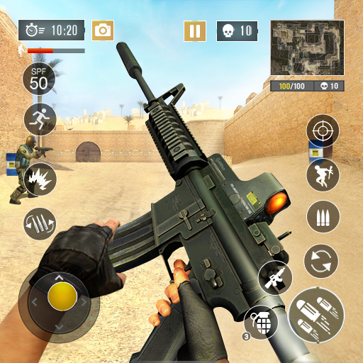 Fpsコマンドーシューティングゲーム 銃ゲーム 陸軍ゲーム Google Play のアプリ