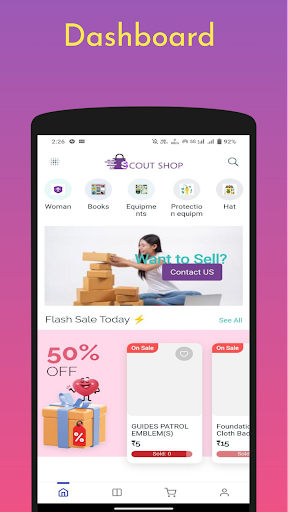Online Scout Shop India screenshot 1