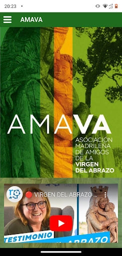 Android application AMAVA - Virgen del Abrazo screenshort