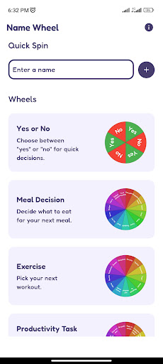 Name Wheel: Wheel Decide Screenshot 1 - AppWisp.com