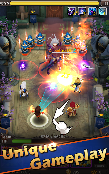 Hyper Heroes: Marble-Like RPG MOD APK screenshot