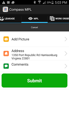 CompassMPL Screen 3