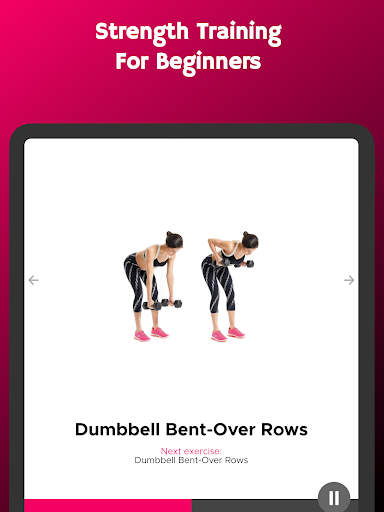 Screenshot of Weight Training for Women