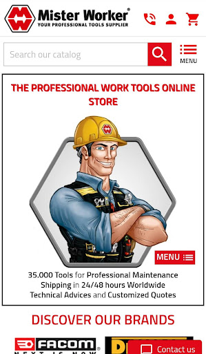 Android application Mr. Worker® screenshort