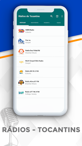 Android application Radio de Tocantins (AM/FM/WEB) screenshort