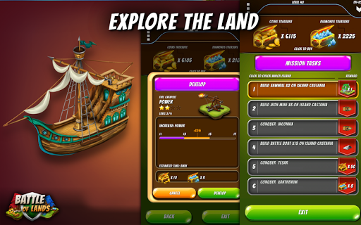 Battle of Lands -Pirate Empire