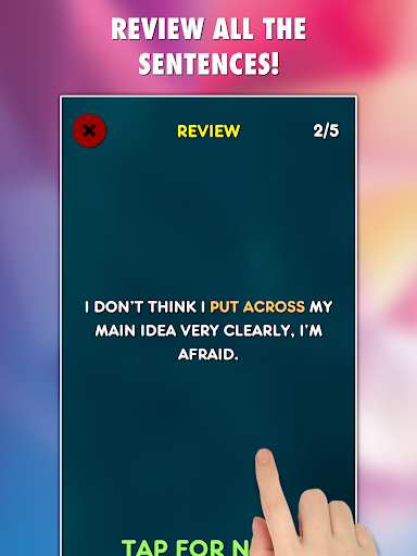 Phrasal Verbs Grammar Test PRO screenshot 10