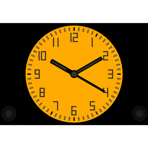 Analog alarm clock hpna logo