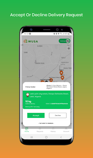 Wusa Logistics Screen 2