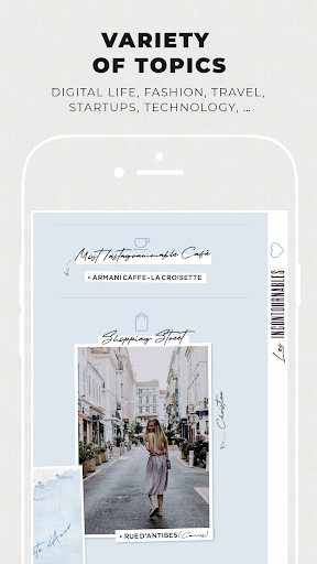 Android application sisterMAG screenshort