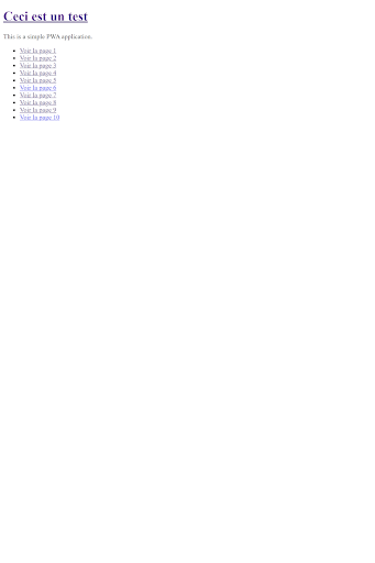 Test PWA Screen 3