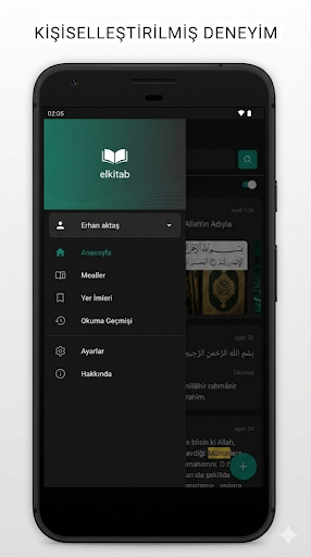 Kuran Meali - Elkitab ekran görüntüsü