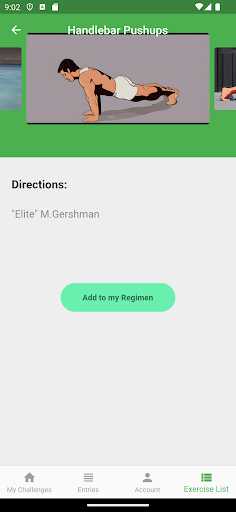 Android application StepUp screenshort