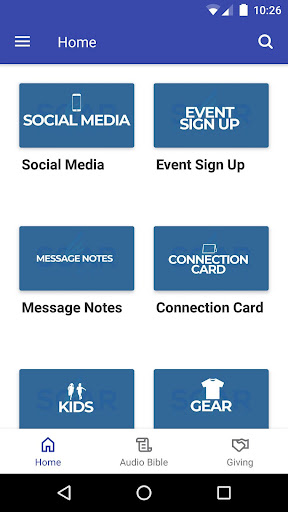 Android application Soar Assembly screenshort