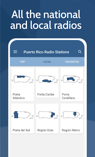 Android application Puerto Rico Radio Stations screenshort