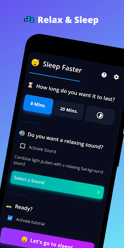 Sleep Sounds: relax with light Screen 3
