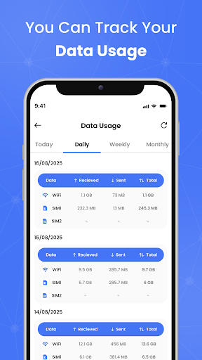 WiFi Explorer & Data Usage ekran görüntüsü